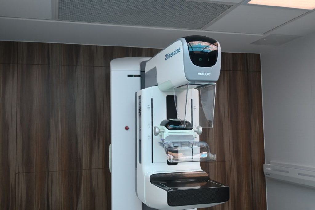 A photo of a Breast Cancer Machine