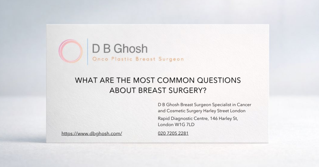 What Are the Most Common Questions About Breast Surgery