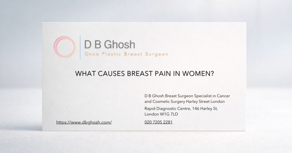 What Causes Breast Pain in Women?