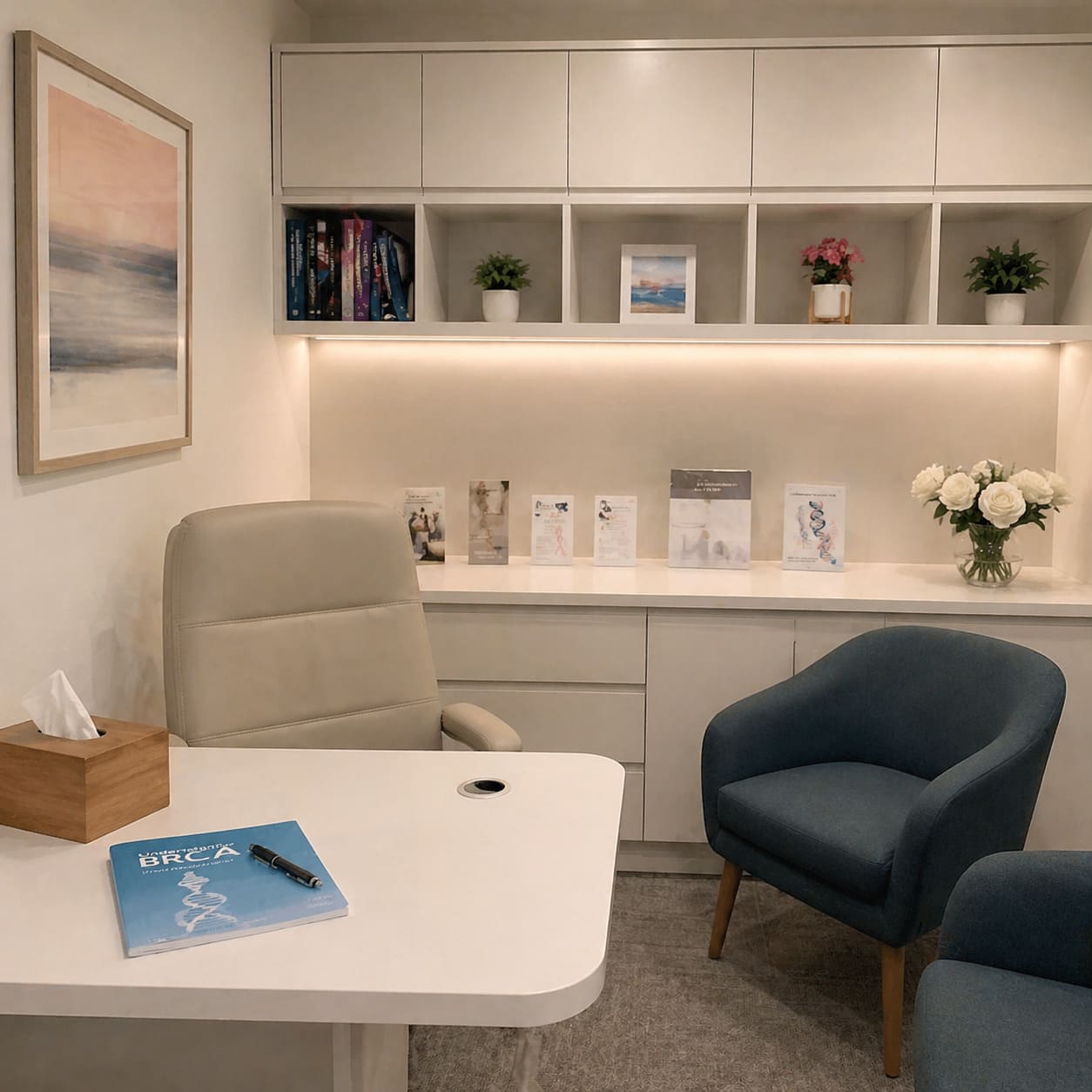 BRCA Risk-Reducing Surgery Consultation Room – Private Clinical Environment