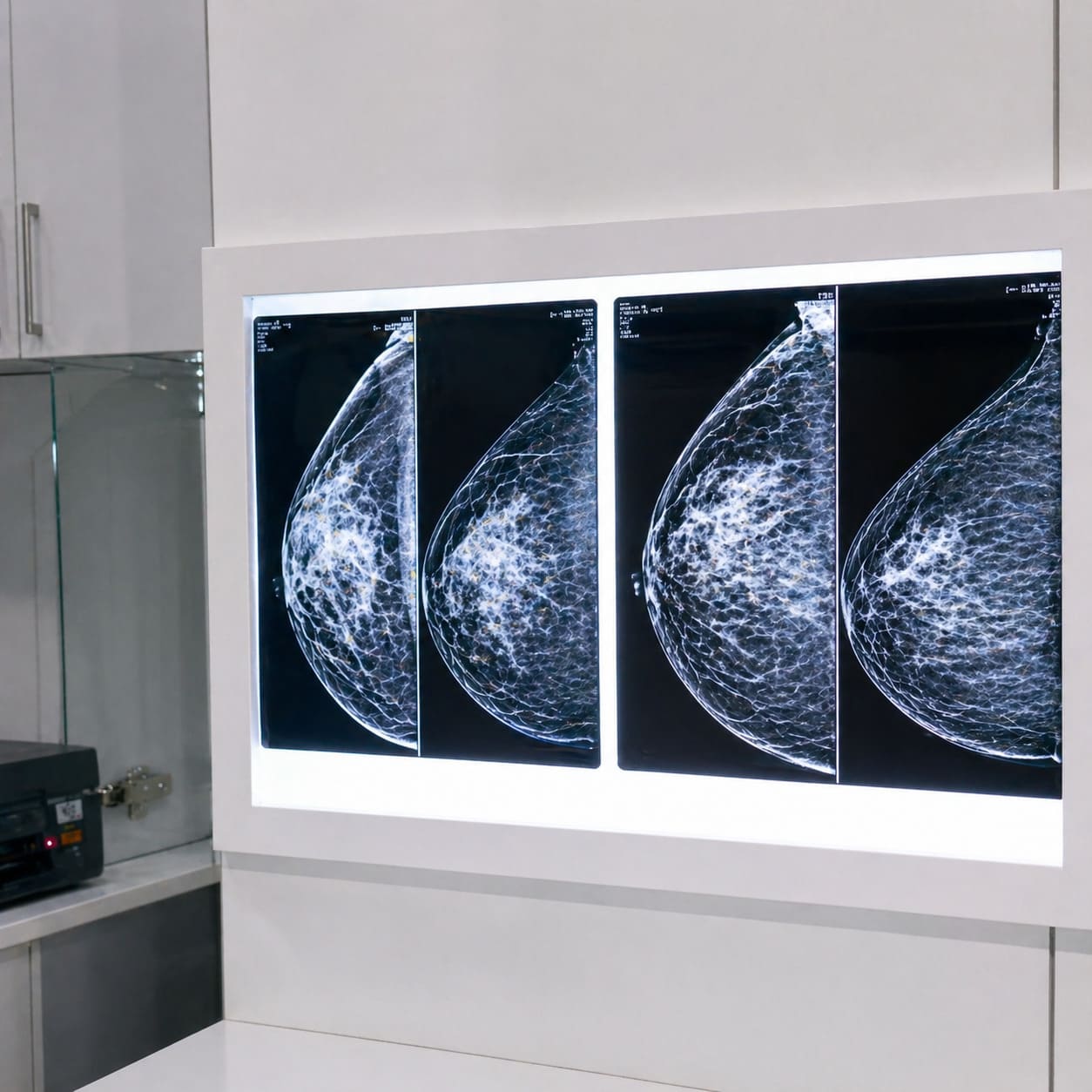 Breast Cancer Mammography Imaging Display – Second Opinion Diagnostic View
