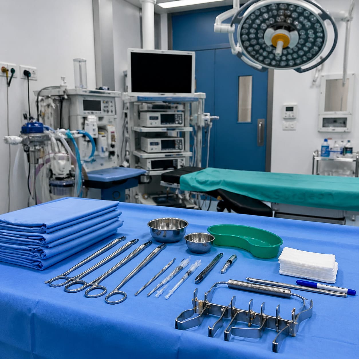 Breast Cancer & Oncoplastic Surgery Operating Theatre – Medical Equipment Setup
