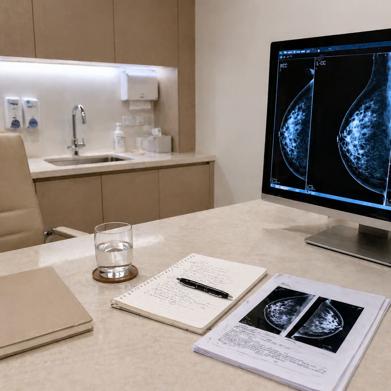 Breast Cancer Second Opinion Consultation – Diagnostic Imaging Review Setup