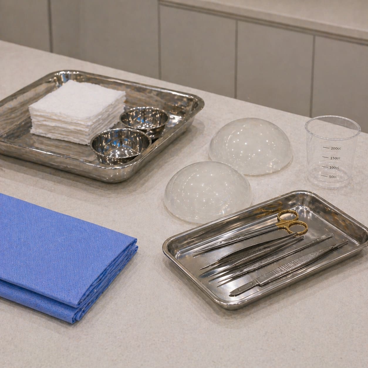 Breast Lift Surgical Tools and Materials – Clinical Equipment Detail