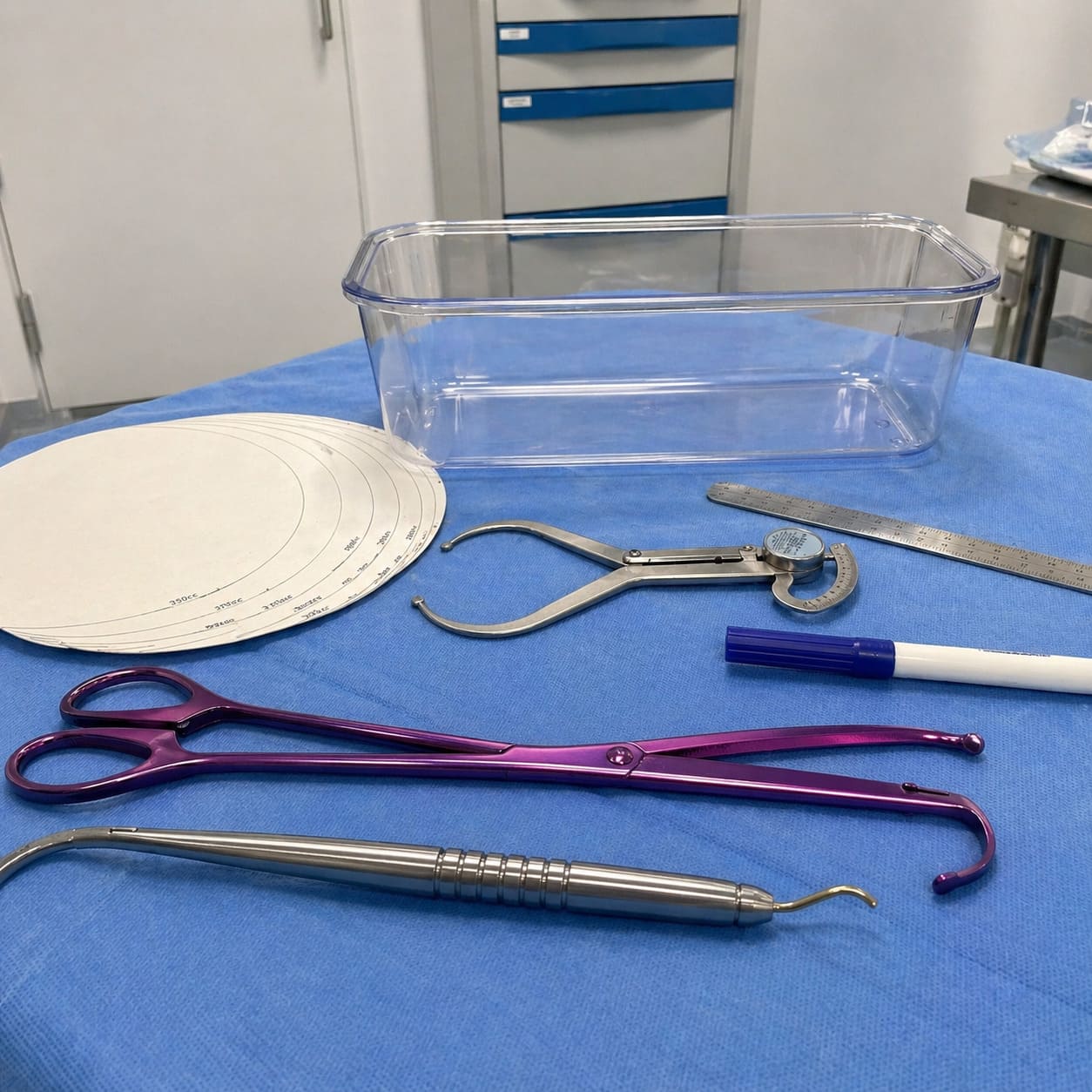 Breast Reconstruction Surgical Tools – Sterile Operating Equipment Detail