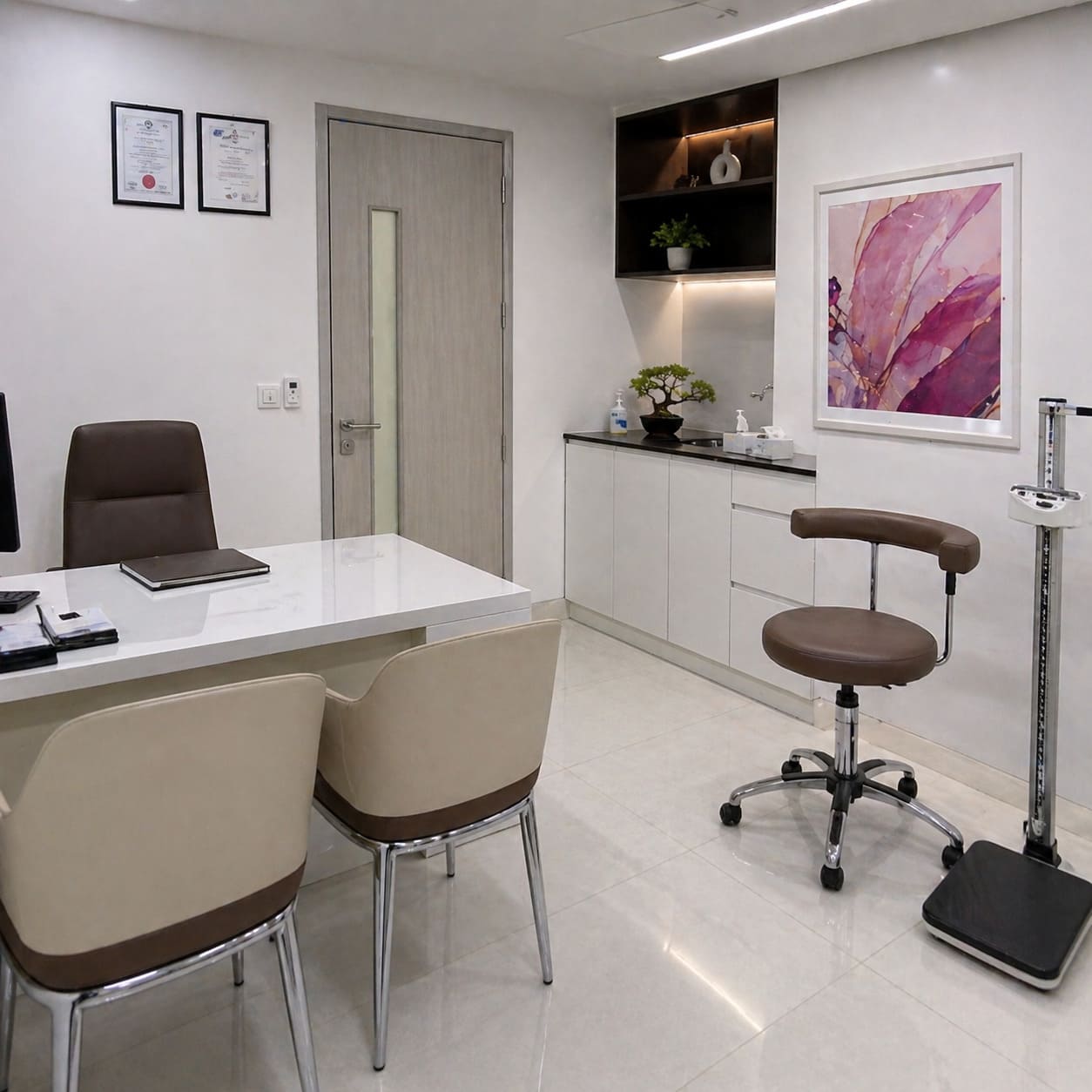Breast Reduction Consultation Room – Modern Clinical Environment