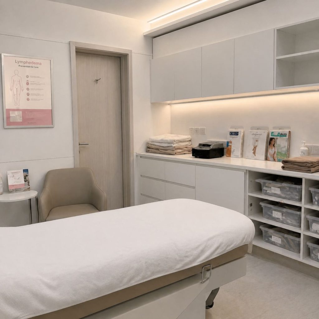 Lymphedema Prevention Treatment Room – Private Clinical Environment