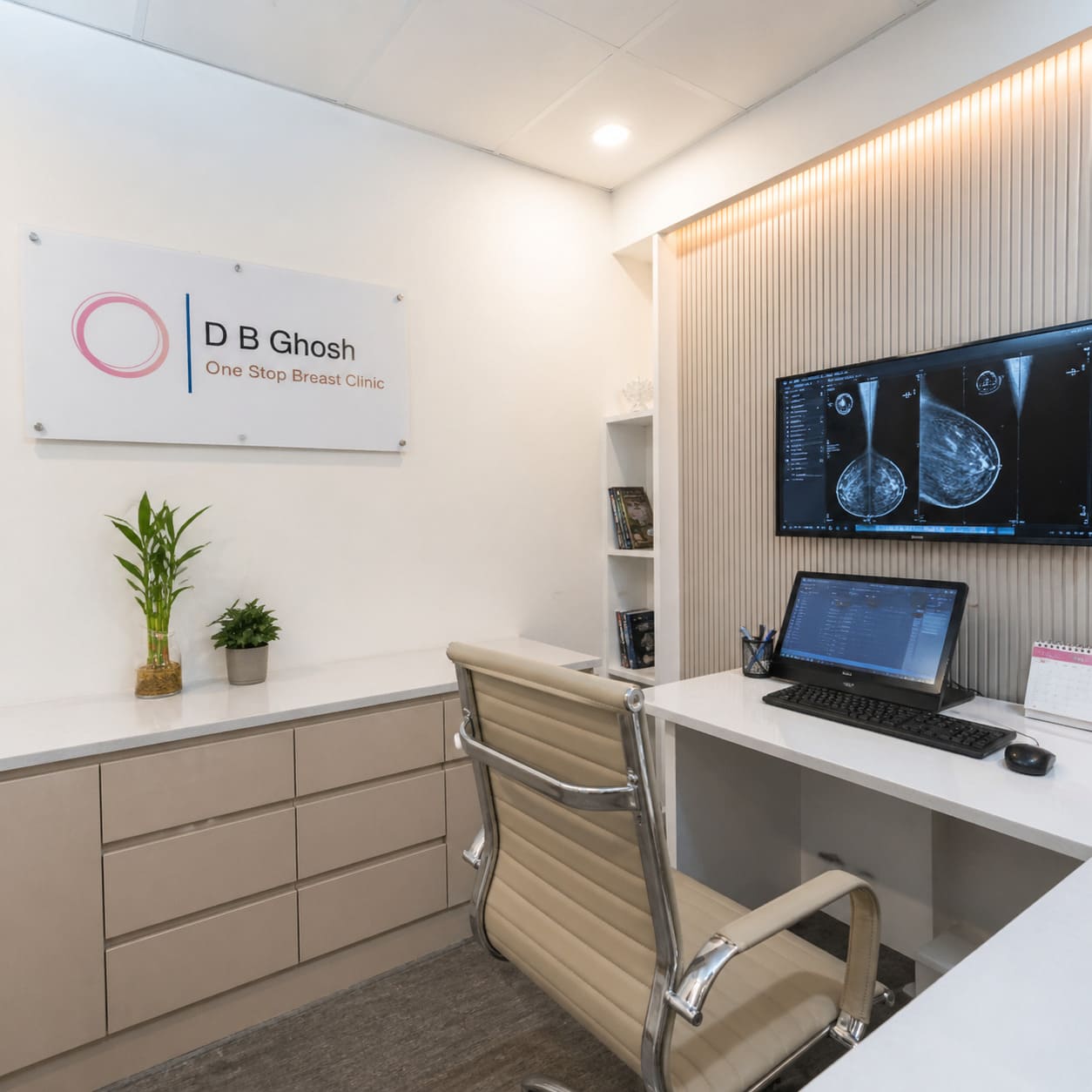 Modern Breast Surgery Consultation Room – One Stop Breast Clinic Interior