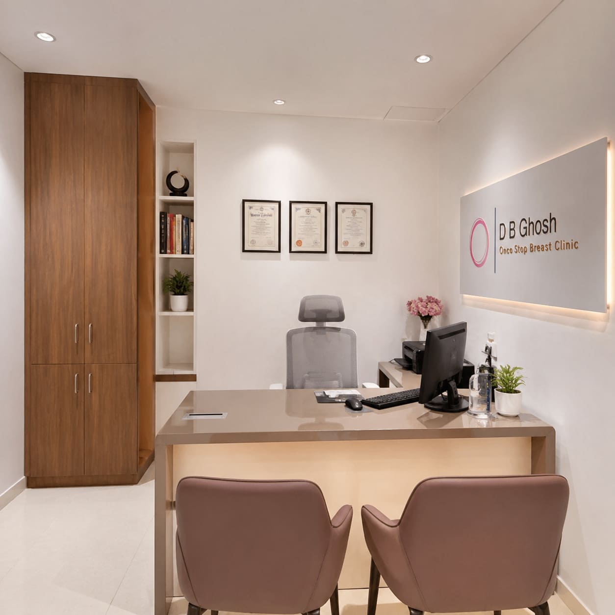 Private Breast Surgery Consultation Room – One Stop Clinic Interior